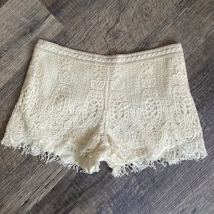 Lace shorts